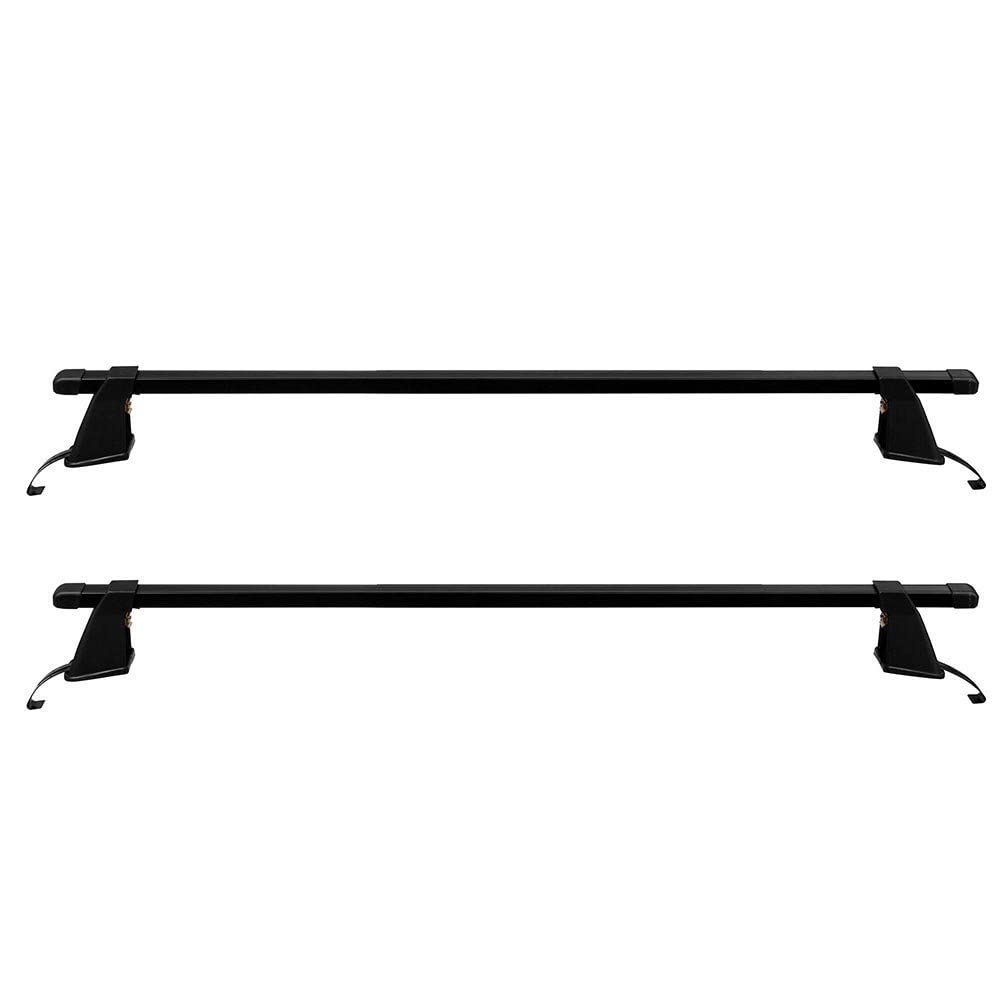Universal CAR SUV Adjustable Roof Rail Cross Bar Rail Removable Car Roof Roof Rail Spoiler Sport Rack 118 cm for All Car Aluminium Removable Crossbar SUV Car Removable 118cm Roof Rail