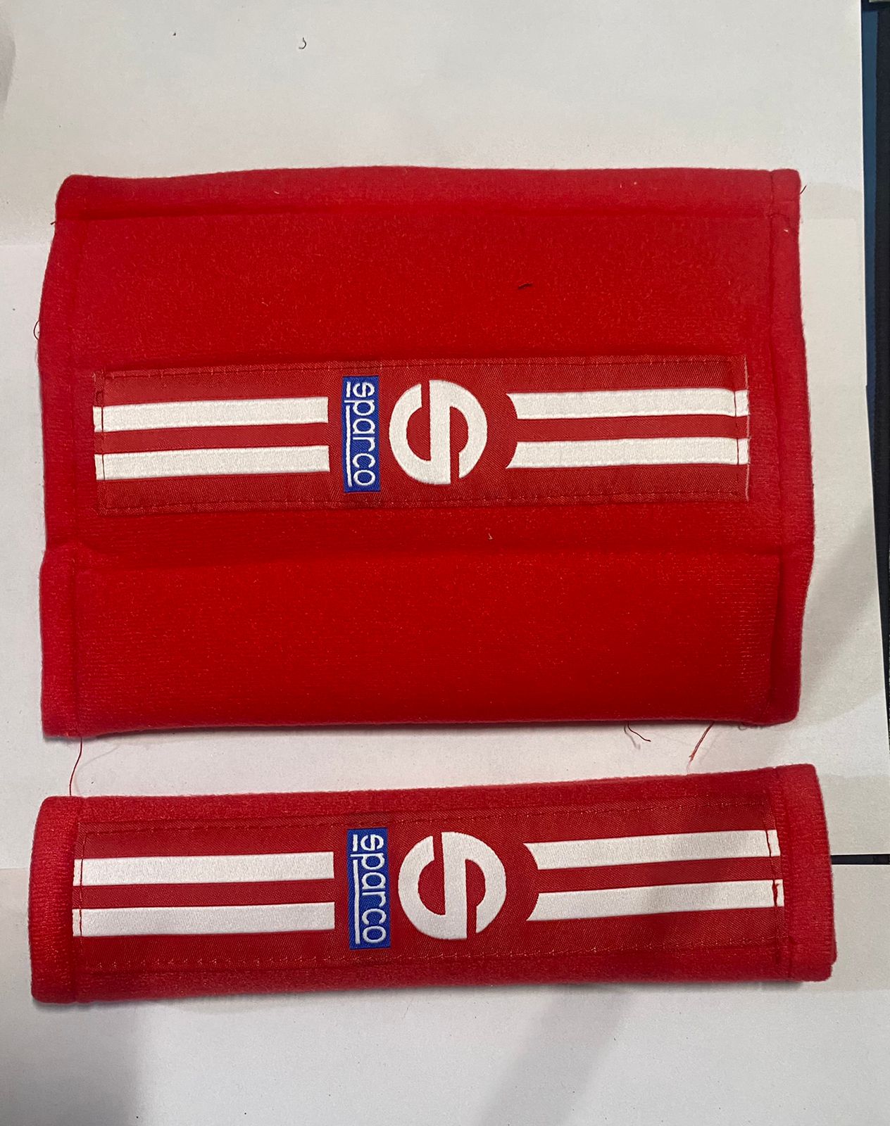 STYLE1 AUTO ACCESSORIES SPORTS SPORTY SPARCO Car Seat Belt Shoulder Pads