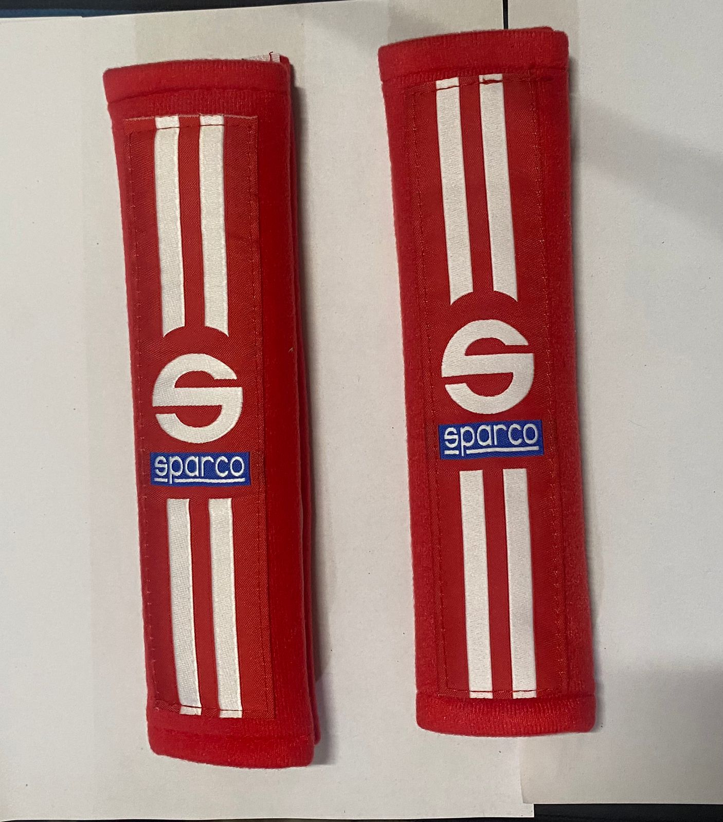 STYLE1 AUTO ACCESSORIES SPORTS SPORTY SPARCO Car Seat Belt Shoulder Pads