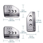 Sparco Paddle kit Set CAR, Clutch Brake Accelerator PAD for All Cars Vehicles Direct Sparco Paddle Kit For Car