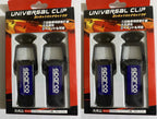 4PC/Set Sparco Metal Bumper Clip JDM Racing Car Big Boot Bonnet Side Bumper Guards Toggle Fasteners Catch Clips Sparco Bumper Clips.