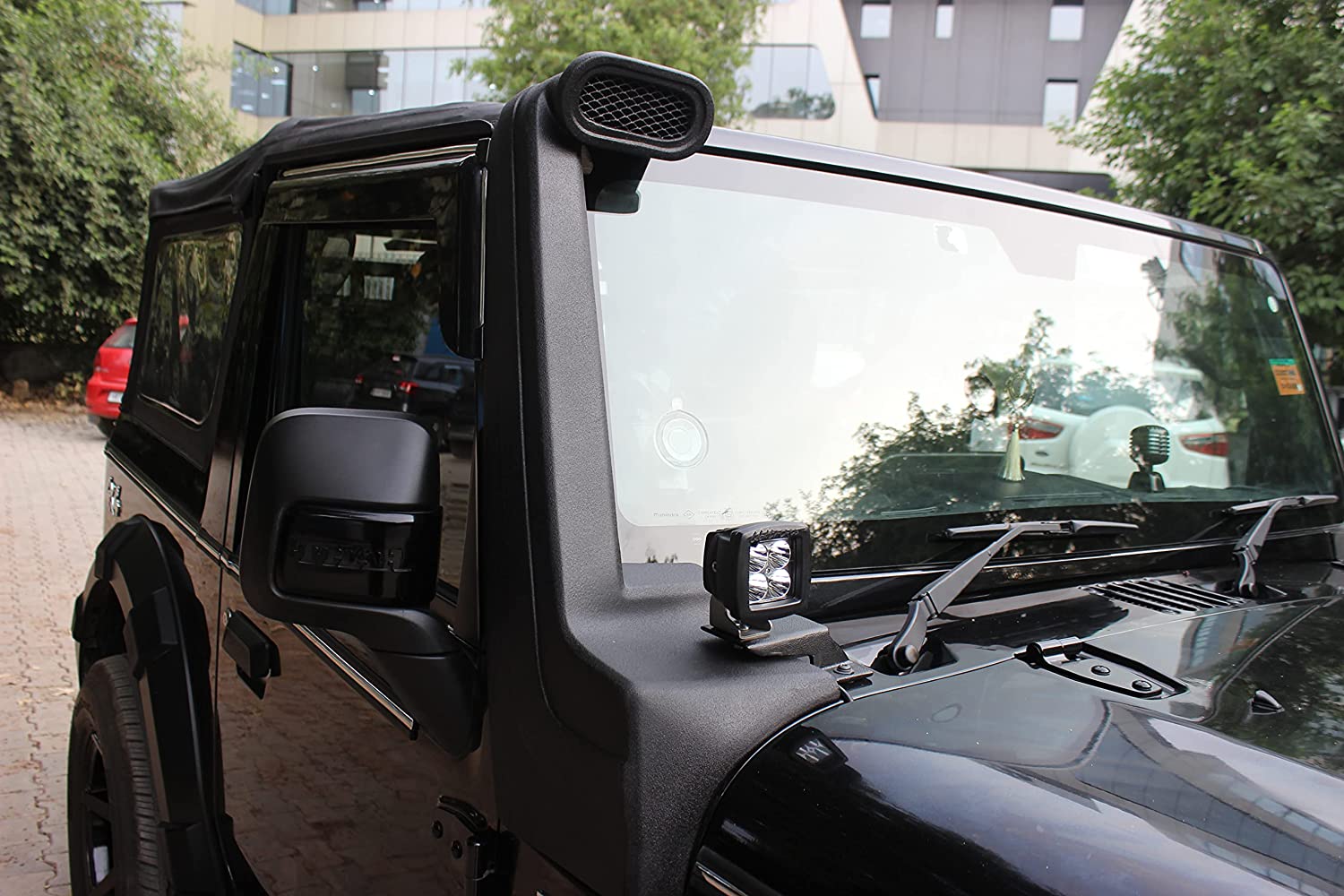 NEW THAR FIBER QUALITY Working Snorkel Kit for Mahindra Thar AFTER 2020 MODEL FUNCTIONAL SNORKEL