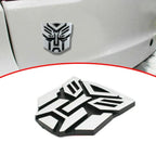 Marvel Stickers Car Emblem 3D Badge Auto Racing Sport Sticker Grand Tourer Decal (TRANSFORMERR Big Metal Sticker)