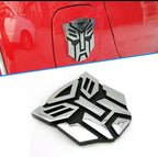 Transformerr Metal Logo 7cmx7cm Marvel Stickers Car Emblem 3D Badge Auto Racing Sport Sticker Grand Tourer Decal-1Piece Metal Logo