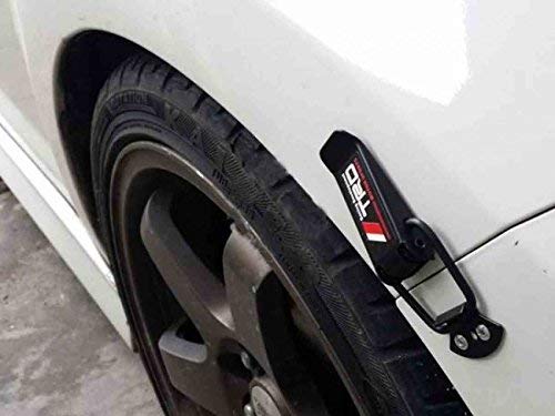 2PC/Set TRD Metal Bumper Clip JDM Racing Car Big Boot Bonnet Side Bumper Guards Toggle Fasteners Catch Clips TRD Bumper Clips.