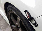2PC/Set TRD Metal Bumper Clip JDM Racing Car Big Boot Bonnet Side Bumper Guards Toggle Fasteners Catch Clips TRD Bumper Clips.