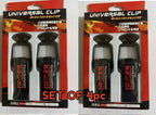 4PC/Set TRD Bumper Clip JDM Racing Car Big Boot Bonnet Side Bumper Guards Toggle Fasteners Catch Clips TRD Bumper Clips.
