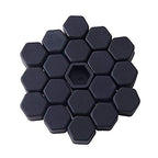 20pcs/Set Silicone car Wheel Nuts Bolts Cover dust Protective tyre Valve Screw Cap Cover