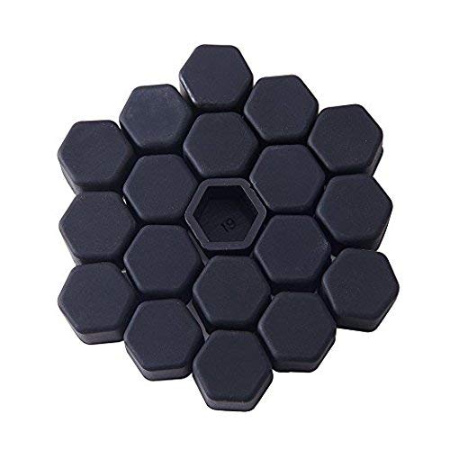 20pcs/Set Silicone car Wheel Nuts Bolts Cover dust Protective tyre Valve Screw Cap Cover
