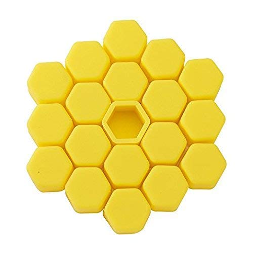 20pcs/Set Silicone car Wheel Nuts Bolts Cover dust Protective tyre Valve Screw Cap Cover