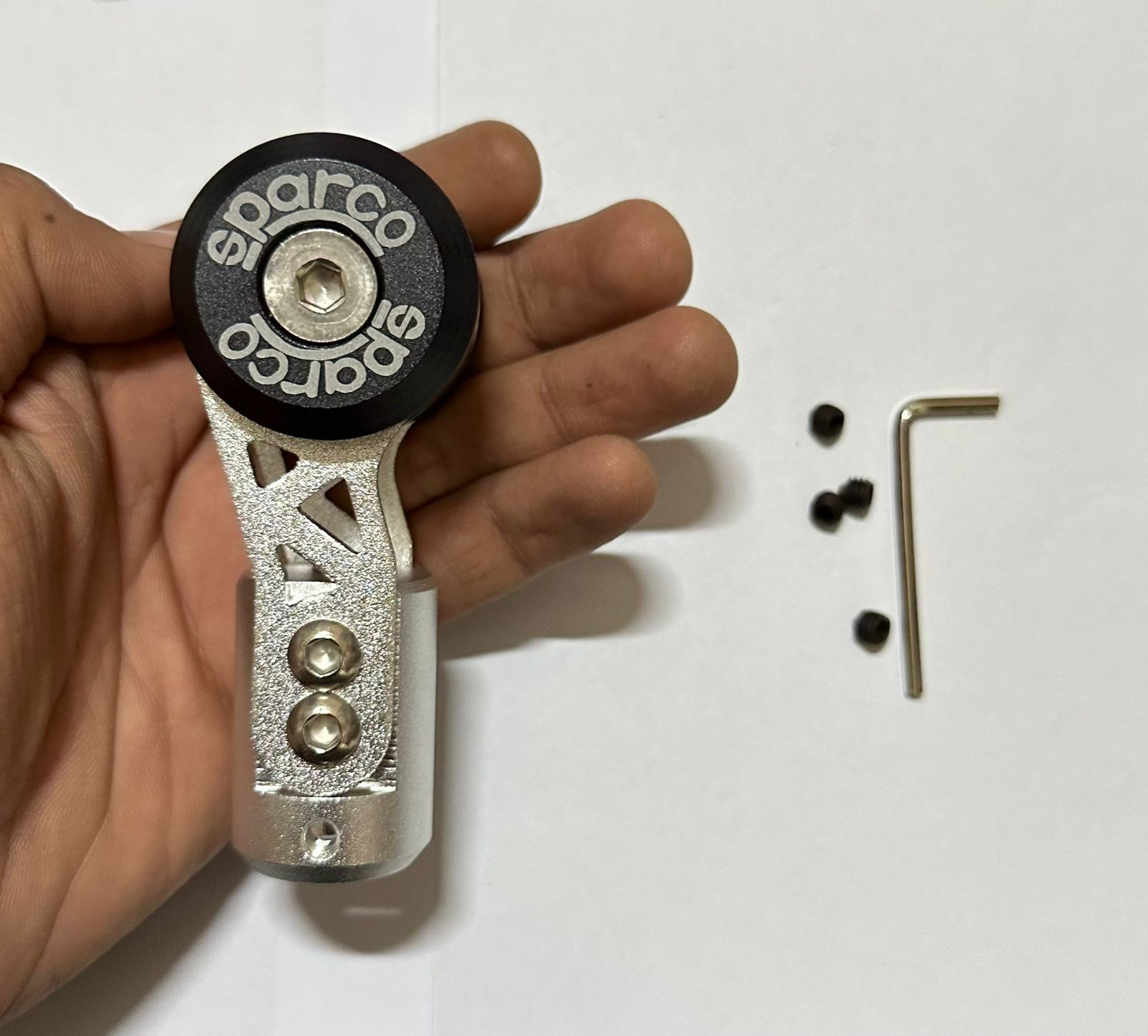 JDM Aluminium Style.2 SPARCO Gear Shift knob JDM Sporty Handle SPARCO Gear Shift Knob for Universal for All Car