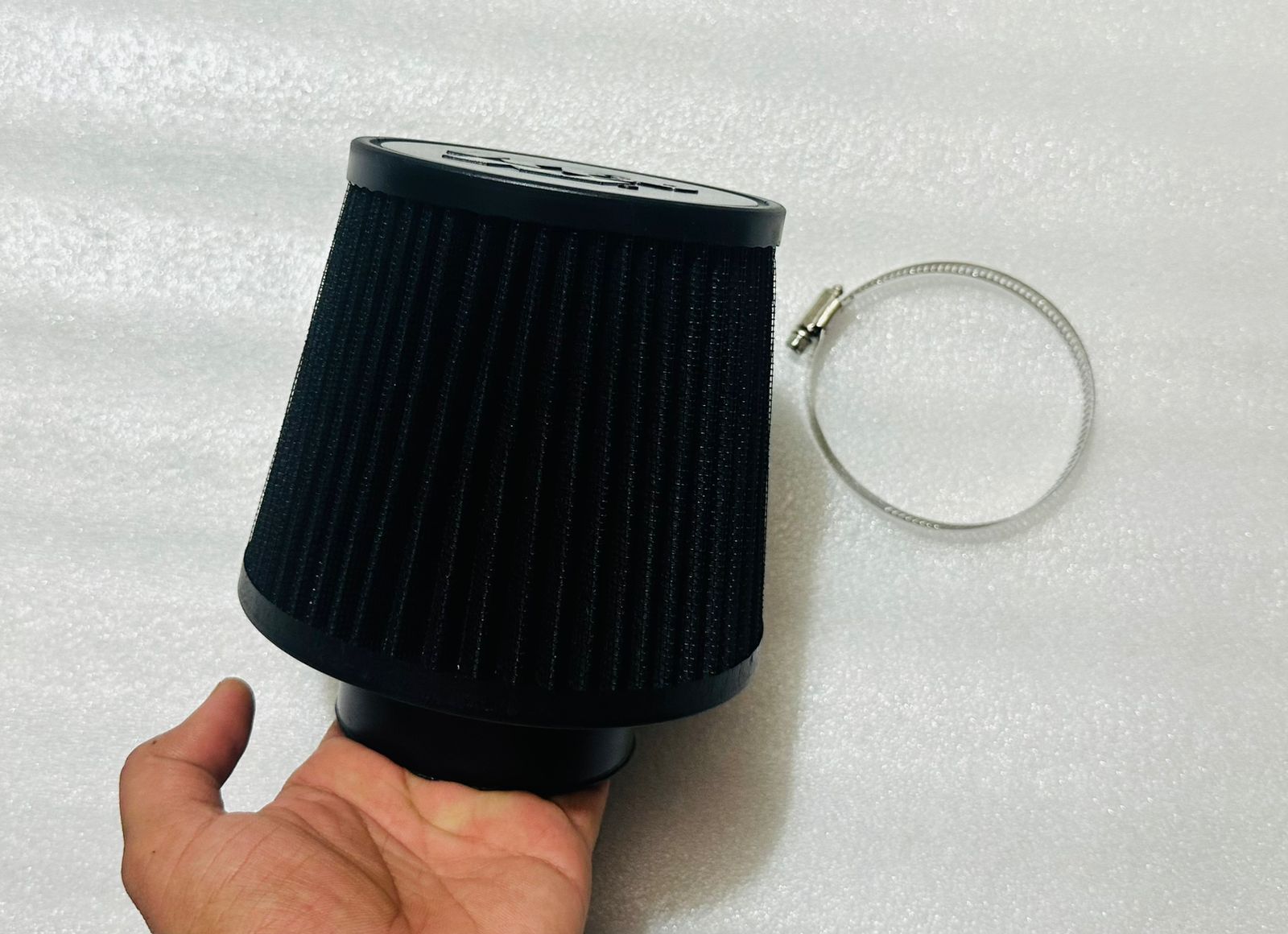 1PC Black K-N PERFORMANCE 3" 75mm SUV Cold Air Intake Vent Cone Cleaner Filter Cold Air Intake SUV Filter for all Cars