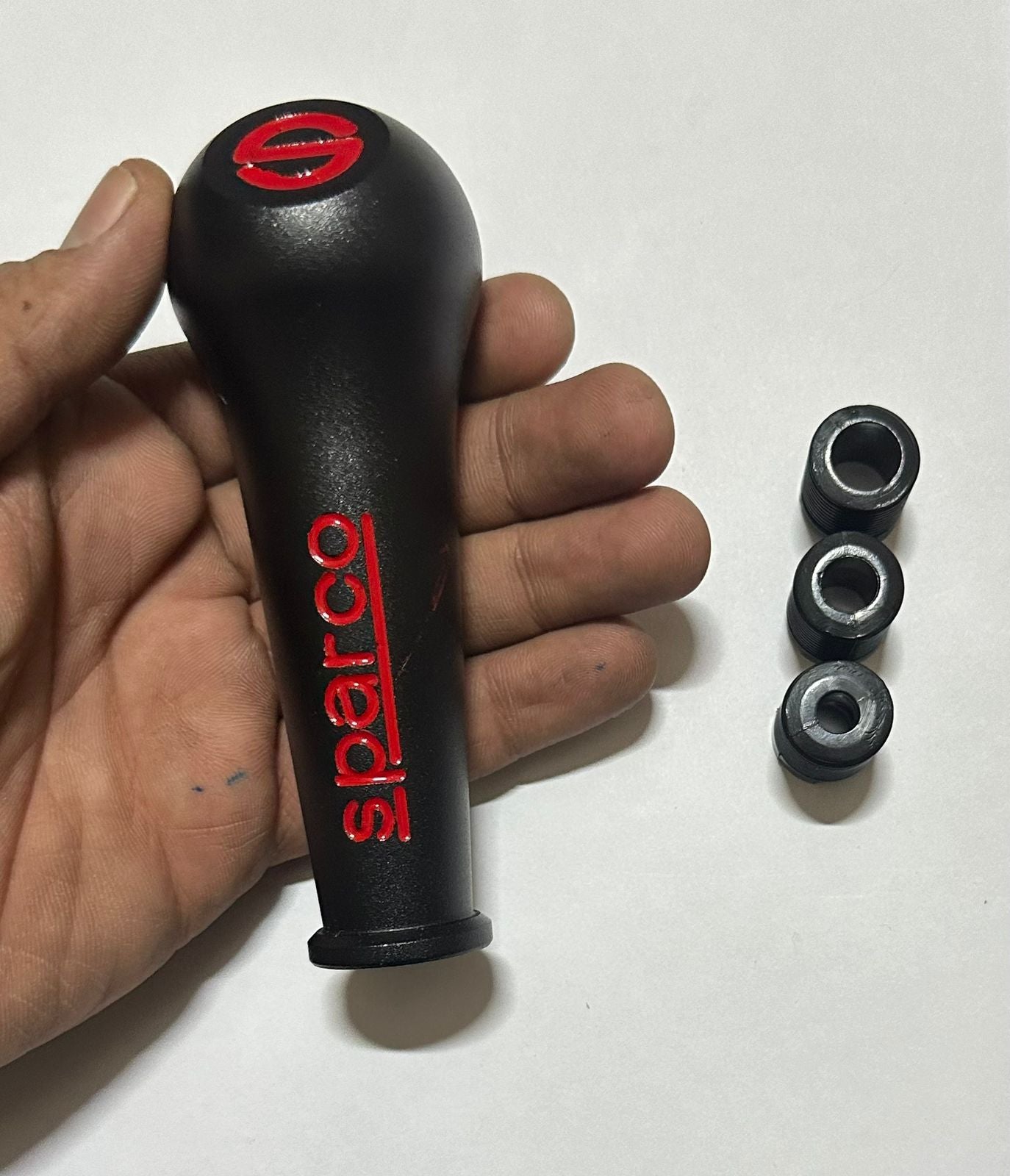 Style 44 Aluminium Sparco Gear Shift knob Sporty Handle Sparco Gear Shift Knob for Universal Car Heavy Quality Handle Lever