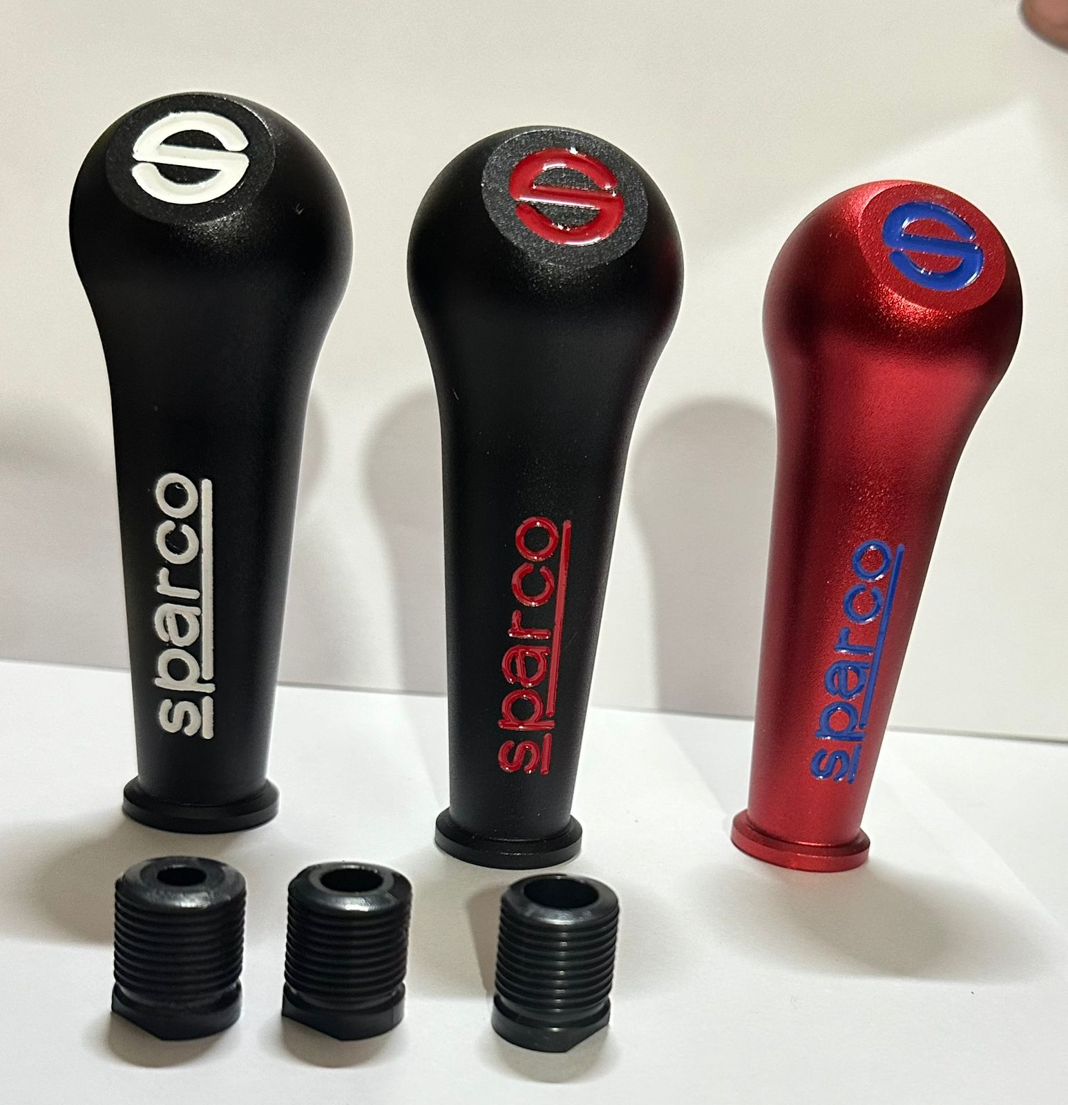 Style 44 Aluminium Sparco Gear Shift knob Sporty Handle Sparco Gear Shift Knob for Universal Car Heavy Quality Handle Lever