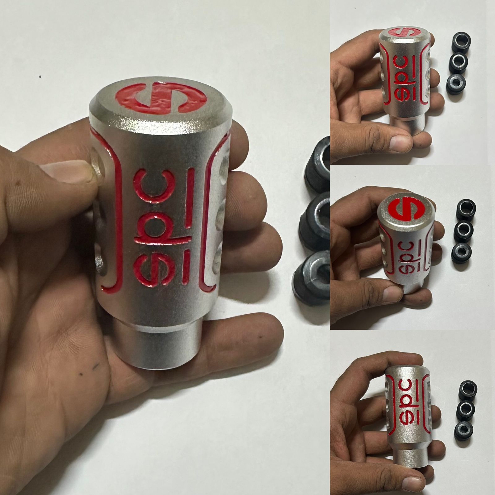 Sparco Universal, Gear Shift Knob Racing Aluminium Manual Gear Shift Knob JDM Sporty Handle Heavy Quality SPC Gear Knob Car Accessories