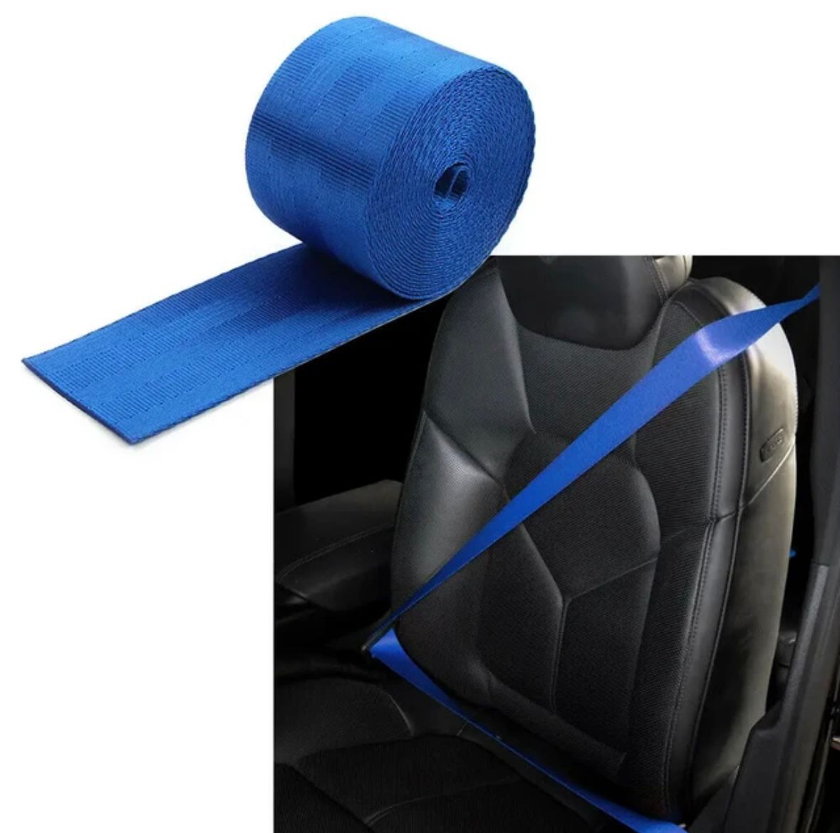 3.6m Car Seat Belt (Webbing Pad) Interior Accessory JDM DRIFTING SPORTS Universal For Cars 3.6 Seat Belt For Safety Purpose Car Seat Belt.