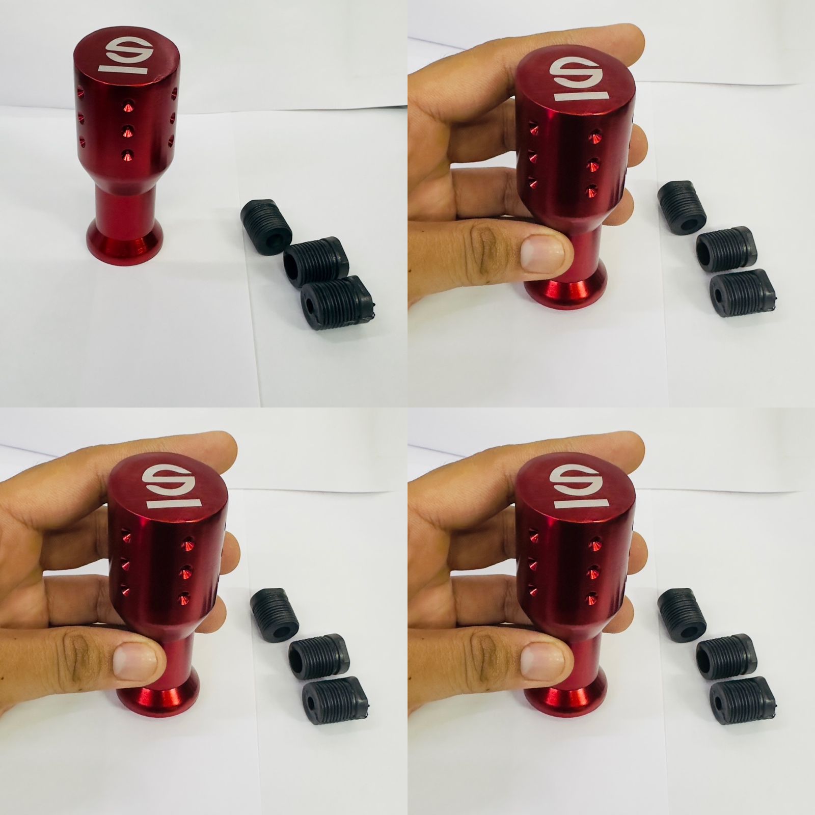 Sparco Dumbbell Gear Shift Knob Sporty JDM SPARCO SPC Gear Shift knob Handle SPC Dumbell Gear Knob Universal All Car Auto Accessories 1PC.