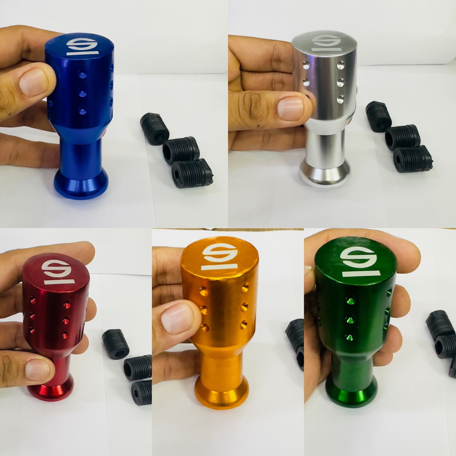 Sparco Dumbbell Gear Shift Knob Sporty JDM SPARCO SPC Gear Shift knob Handle SPC Dumbell Gear Knob Universal All Car Auto Accessories 1PC.