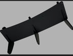 Acrylic Material GTI Rear After Lip Diffuser Splitter Skirst Blinds Spoiler Diffuser Spoiler Compatible with Volkswagen Vw Polo Mk5 Acrylic Diffuser for Car Auto Accessories