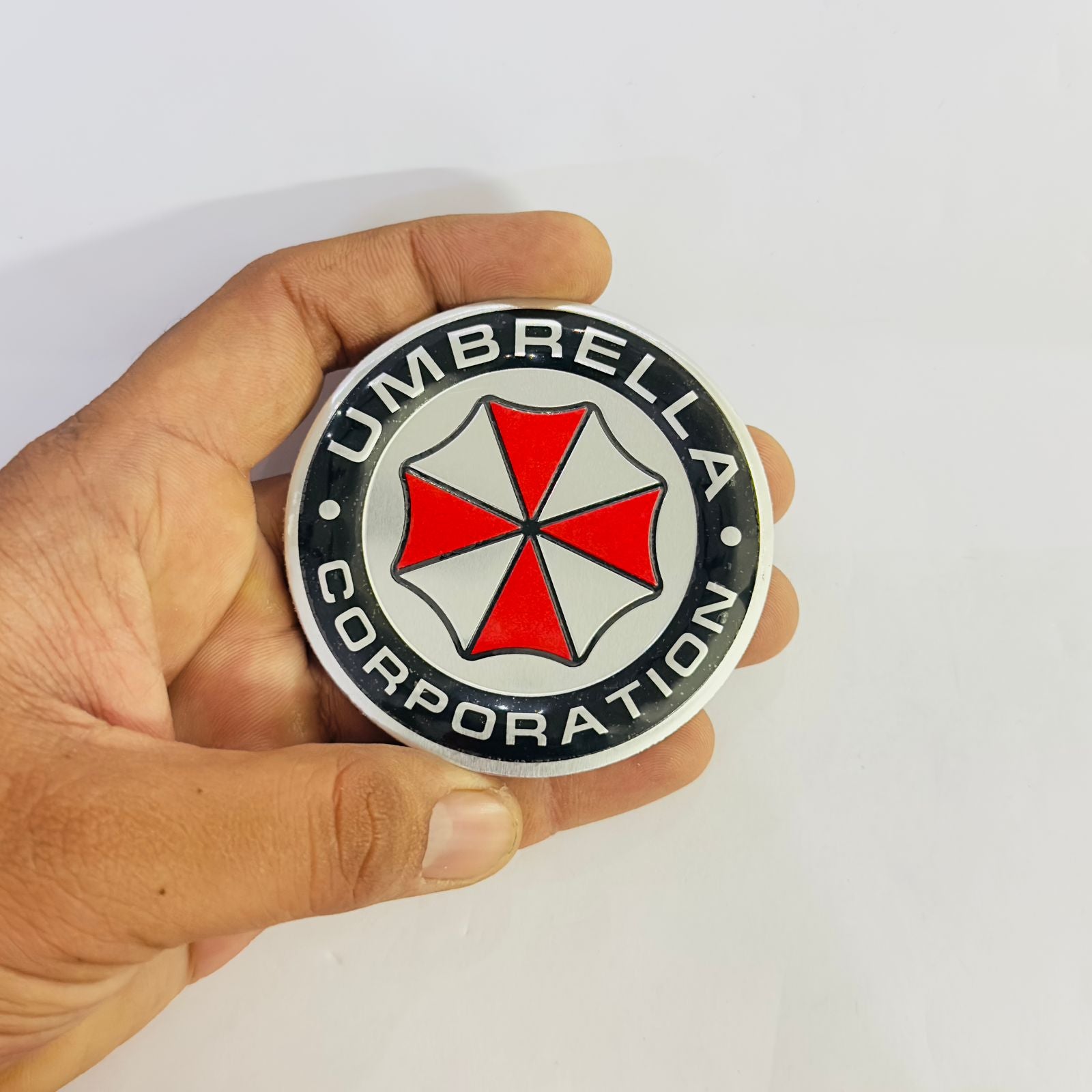 4pcs Umbrella Logo Wheel Center Hub Cap Badge Emblem Sticker Decal Universal for All CAR
