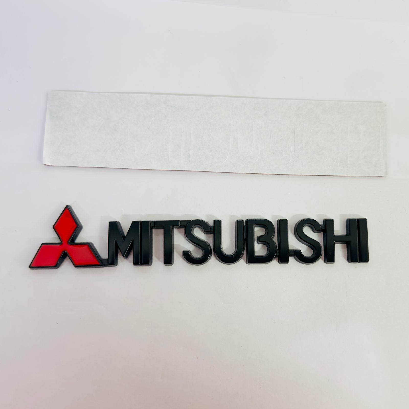 Mitsubishi Logo 15cmx2cm Car Metal Emblem 3D Badge Auto Racing Sport Sticker Grand Tourer Decal-1 Piece