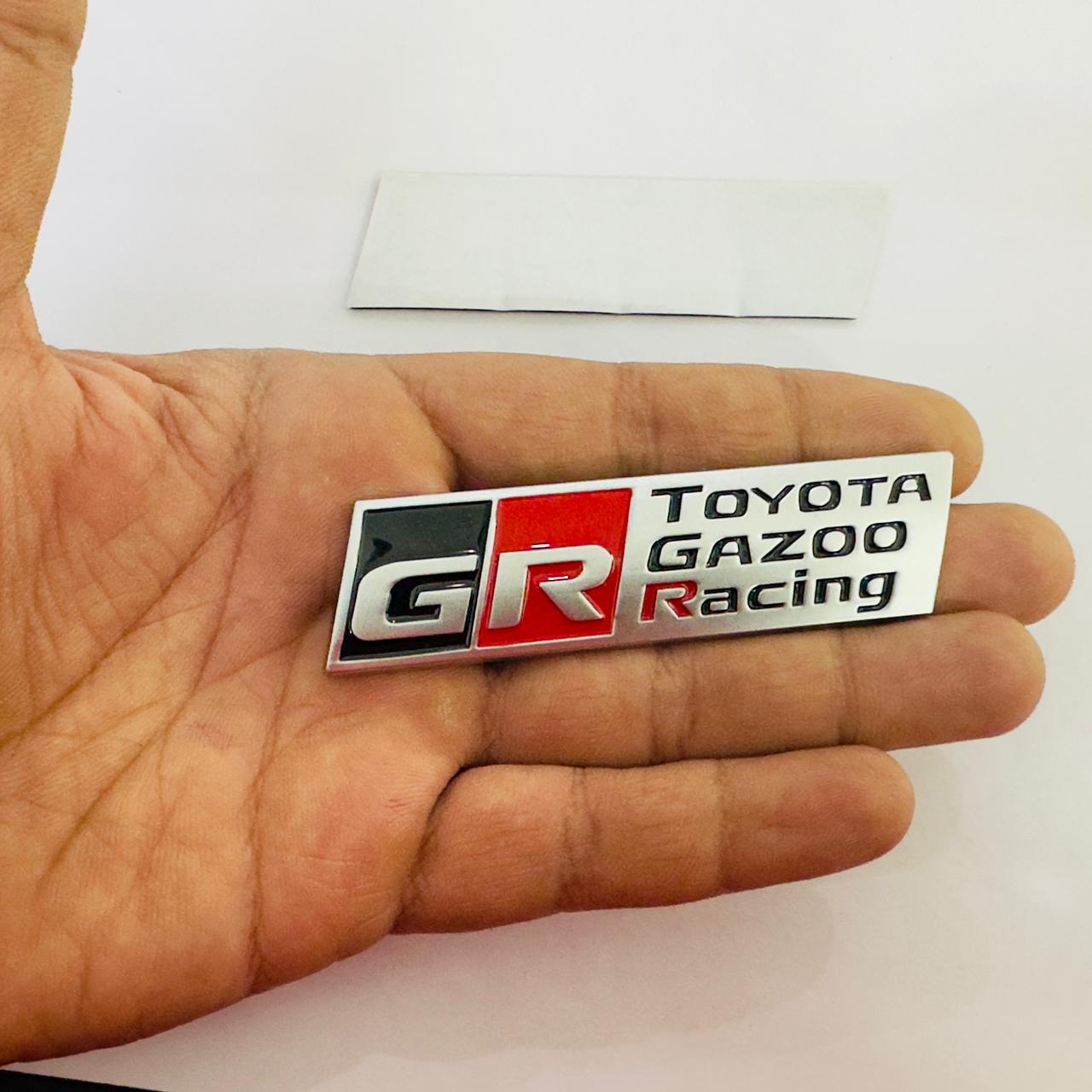 GR Long Toyota Ghazoo Racing Car Logo Auto Racing Sport Sticker Decal Emblem Badges Versatile Sticker