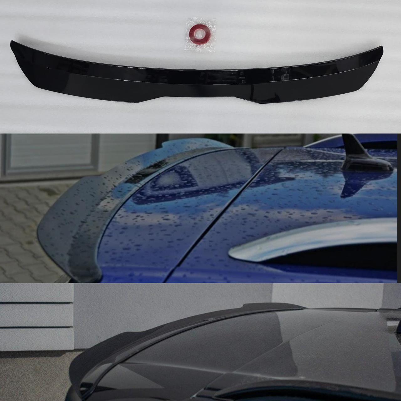 Universal ABS Rear Spoilerr Wingg Spoilerr Rearr Trunk Roof Tail Wing Lip Exterior Accessories Car Tuning Accessorices for Hatchback Trunk Lip Spoiler