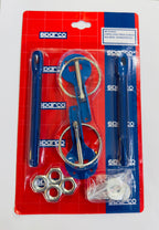 Sparco Bonnet Hood Pin Lock Car Mount Security Latch Kit Racing For Car