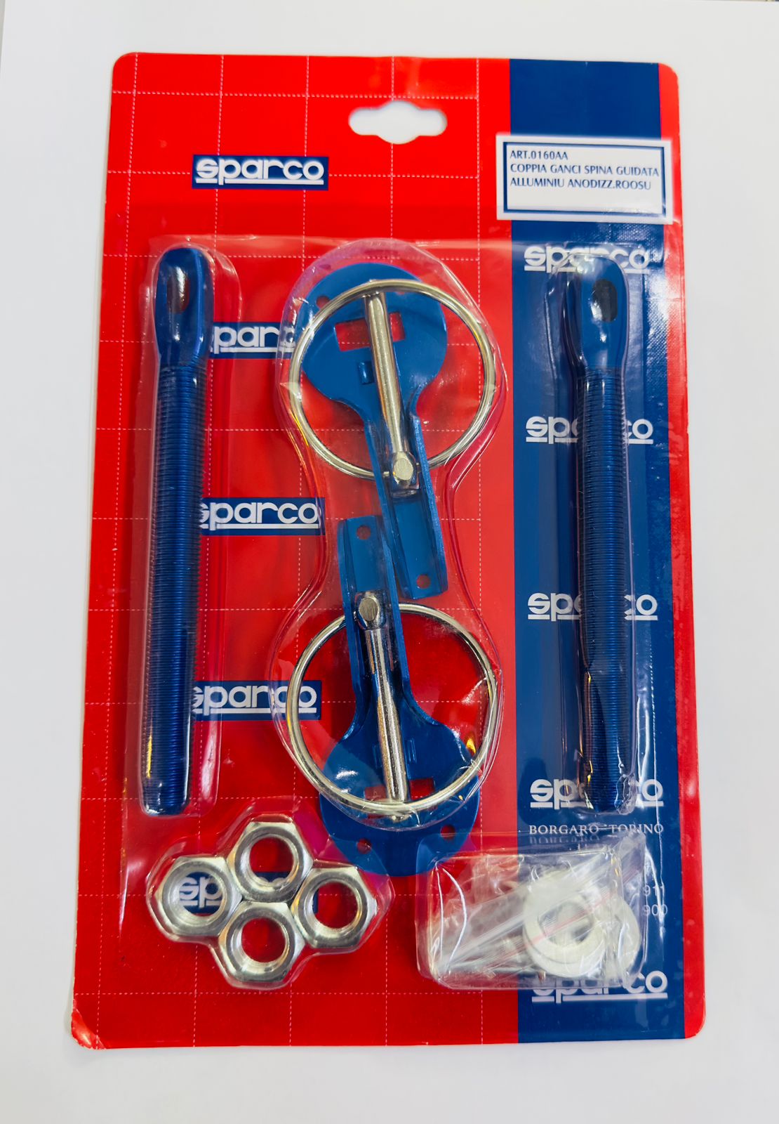 Sparco Bonnet Hood Pin Lock Car Mount Security Latch Kit Racing For Car