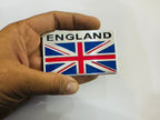 Flag Metal Sticker Flag (5cmx8cm) 3D Metal Flag Logo Logo, Car Emblem 3D Badge Auto Racing Sport Sticker Decal Decorative Acessory Metal Sticker