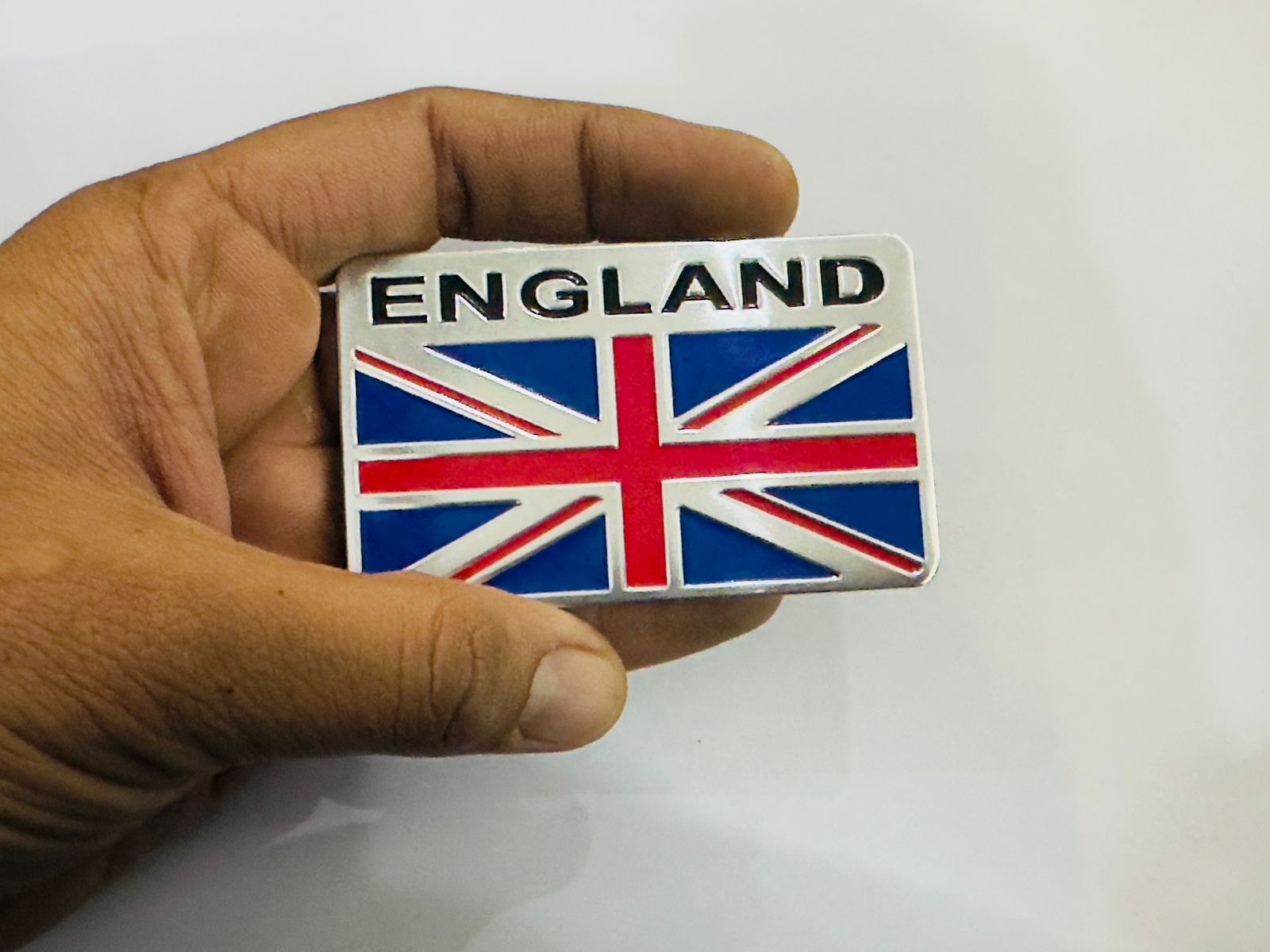 Flag Metal Sticker Flag (5cmx8cm) 3D Metal Flag Logo Logo, Car Emblem 3D Badge Auto Racing Sport Sticker Decal Decorative Acessory Metal Sticker