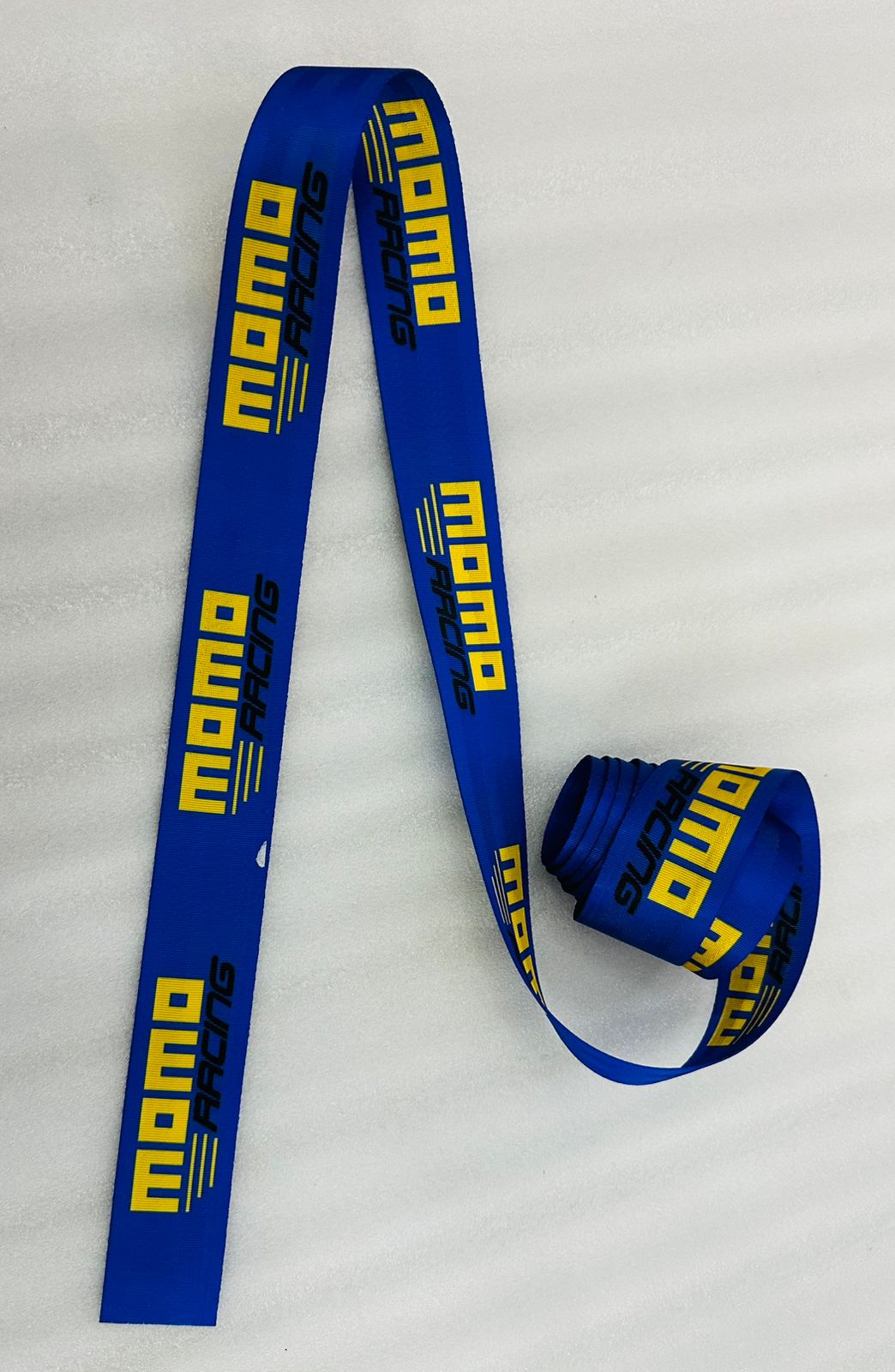 MOMO 3.6m (Webbing Pad) JDM Drifting 3.6 Car Sporty Seat Belt-1PC (Blue) 3.6 Belt