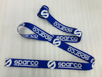 SPARCO 3.6m BLUE CAR SEAT BELT (Webbing Pad) Interior Accessory JDM DRIFTING SPORTS Universal For Car