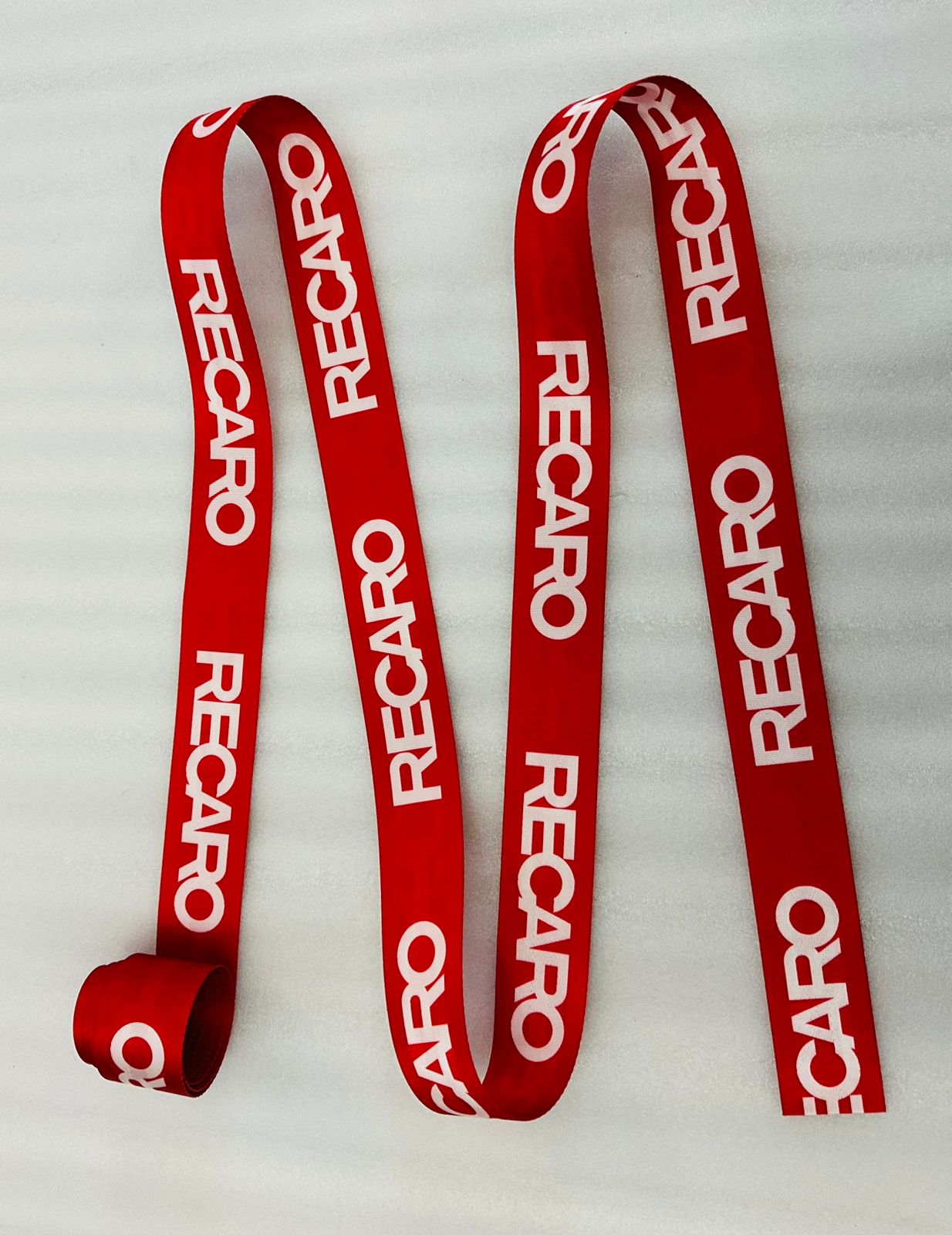 RED 3.6m RECARO CAR SEAT BELT (Webbing Pad) INTERIOR ACCESSORY JDM DRIFTING SPORTS UNIVERSAL FOR 3.6 RECARO Car Seat Belt Auto Accessoris