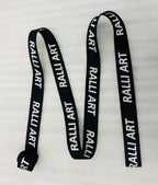 Black RALLIART 3.6m (Webbing Pad) JDM Drifting Sporty Car Seat Belt-1PC Ralliart Seat Belt