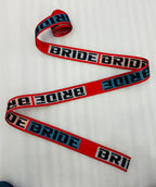 Bride Red 3.6m Seat Belt (Webbing Pad) Interior Accessory JDM Drifting Sporty Car Seat Belt Universal for Car 3.6 Bride Seat Belt Auto Accessories