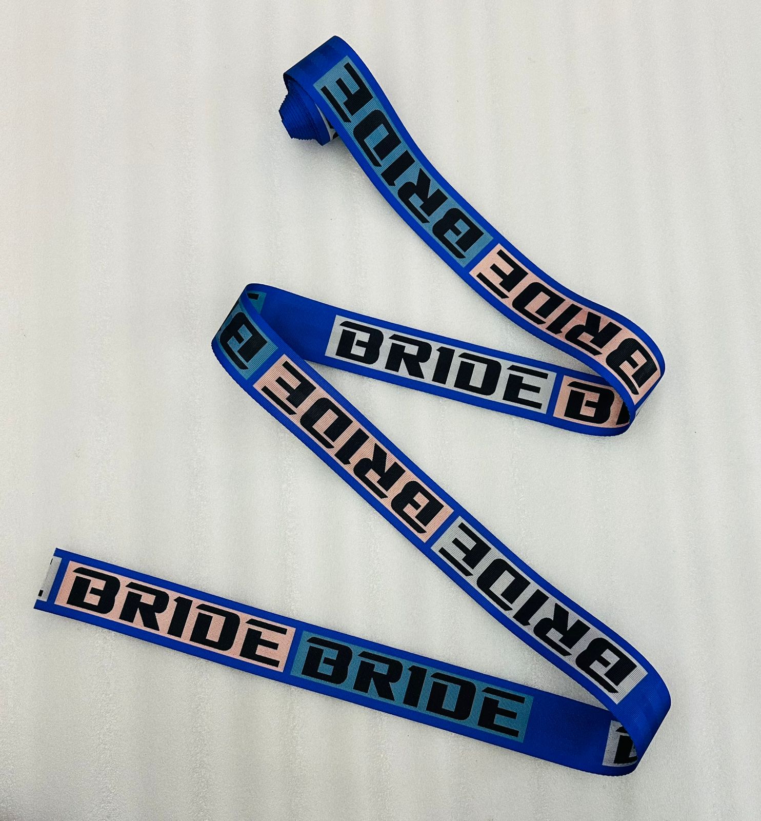 BLUE BRIDE 3.6m CAR SEAT BELT (Webbing Pad) JDM DRIFTING SPORTS INTERIOR ACCESSORIES FOR CAR, BRIDE 3.6 SEAT BELT Auto Accessories