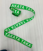 Green Takata 3.6m Car Seat Belt (Webbing Pad) Interior Accessory JDM Drifting Sports Universal Car 3.6 Takata Seat Belt Auto Accessories