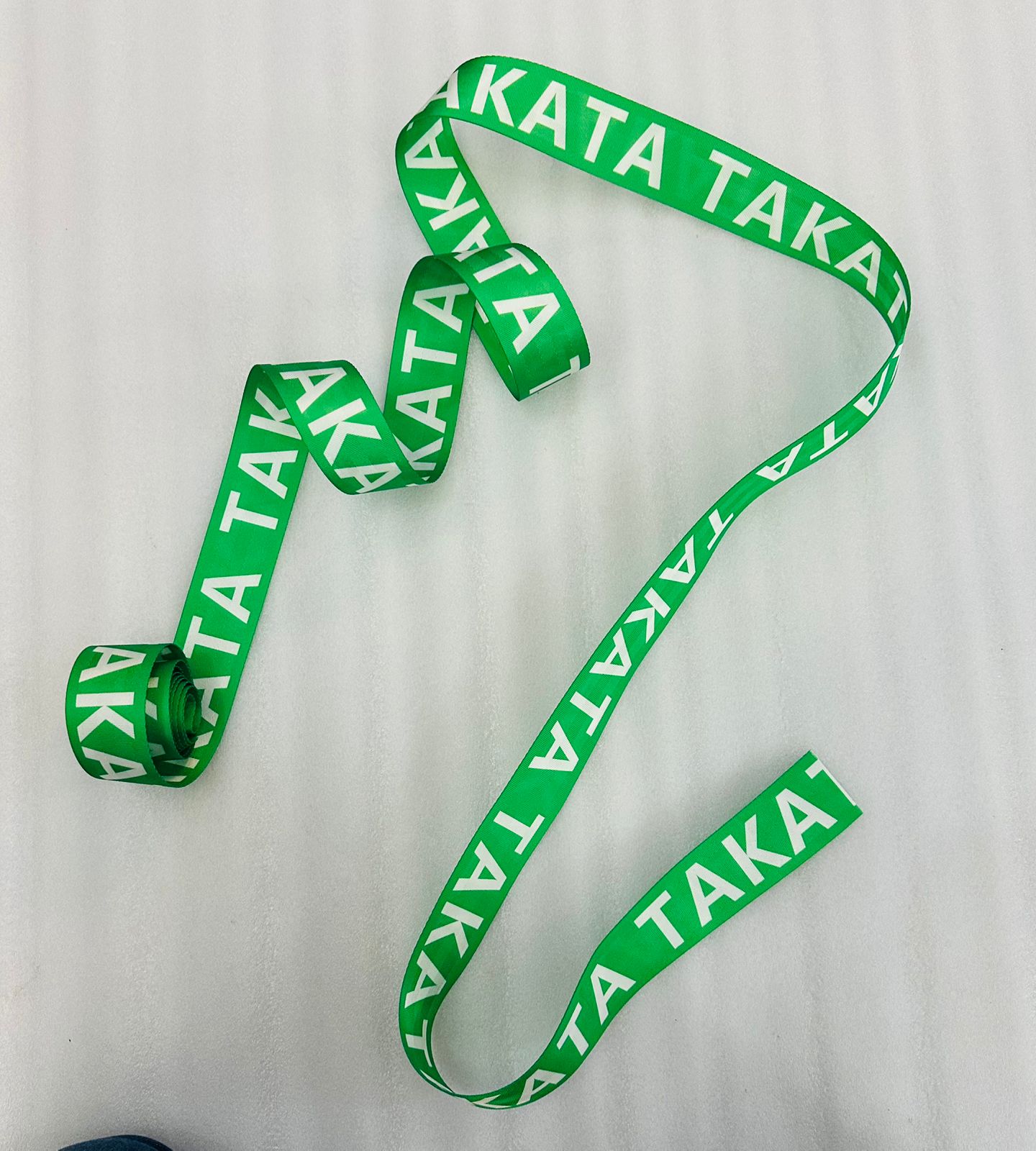 Green Takata 3.6m Car Seat Belt (Webbing Pad) Interior Accessory JDM Drifting Sports Universal Car 3.6 Takata Seat Belt Auto Accessories