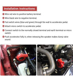 Universal Car Electronic Turbo Blow Off Valve Fake Dump Boost Valve Analog Sound Car Modification Suction Turbine Sounder, Pressure Relief Valve Modified Horn-1PC