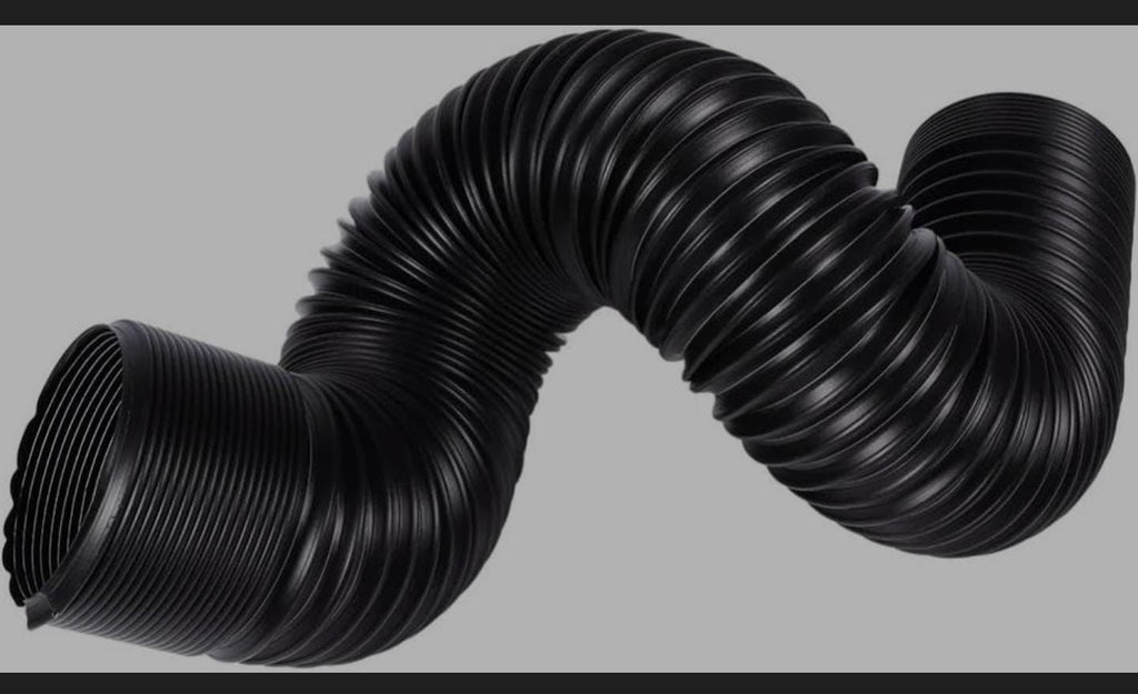Black Cold Air Intake Kit, Sports Air Filter Car Air Filter Carbon Fibre Cold Air Filter Feed Enclosed Intake Pipe Kit Silicone Hose, Universal Induction Kit Pipe Hose System