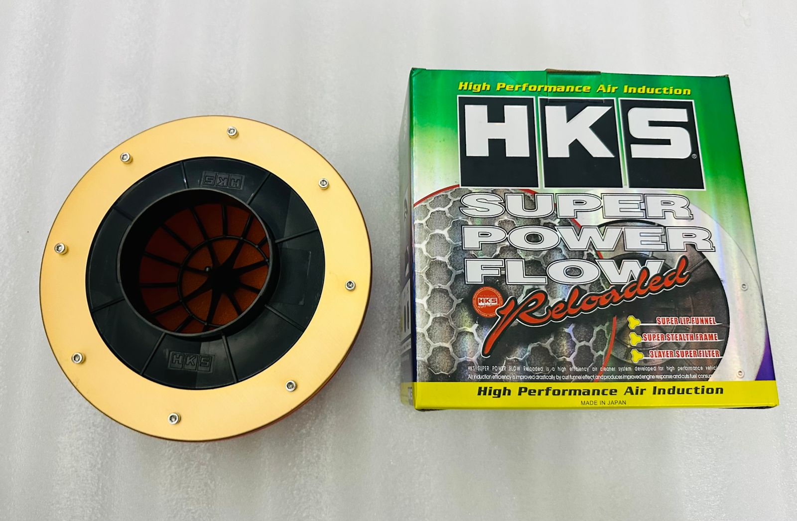 Yellow Mushroom Filter Cold Air Intake Short Turbo Filter High Flow Universal Sponge Honeycomb Mesh Air Filter Mushroom Head Air System Retrofitted Auto Accessories