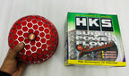 RED Mushroom Filter Cold Air Intake Short Turbo Filter High Flow Universal Sponge Honeycomb Mesh Air Filter Mushroom Head Air System Retrofitted Auto Accessories