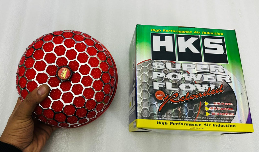 RED Mushroom Filter Cold Air Intake Short Turbo Filter High Flow Universal Sponge Honeycomb Mesh Air Filter Mushroom Head Air System Retrofitted Auto Accessories