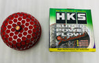 RED Mushroom Filter Cold Air Intake Short Turbo Filter High Flow Universal Sponge Honeycomb Mesh Air Filter Mushroom Head Air System Retrofitted Auto Accessories