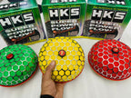 Mushroom Filter Cold Air Intake Short Turbo Filter High Flow Universal Sponge Honeycomb Mesh Air Filter Mushroom Head Air System Retrofitted Auto Accessories
