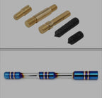 Silver Multi Car Antenna Car Modified Aluminium Signal Antenna Aerial Roof Antenna Sleek JDM Decorative Car Refitting Accessories Roof Decoration Universal Antenna-1 Piece