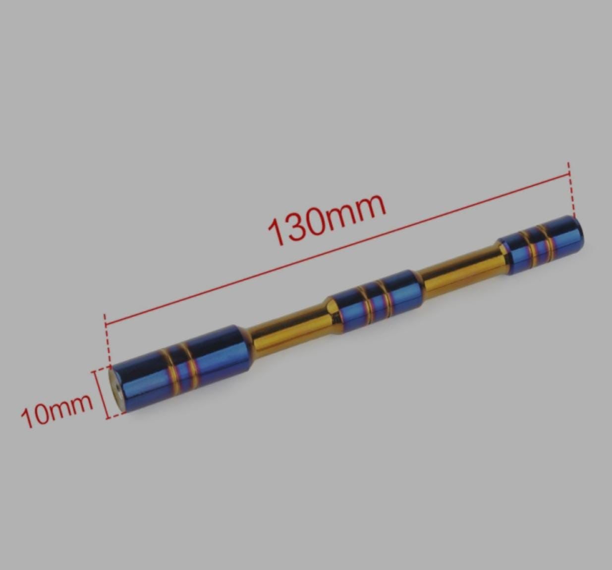 Burnt Multi Car Antenna Car Modified Aluminium Signal Antenna Aerial Roof Antenna Sleek JDM Decorative Car Refitting Accessories Roof Decoration Universal Multicolour Antenna