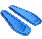 2pc Car Air Flow Intake Decorative Scoop Bonnet Vent Hood Cover Hood Vent Cover, Hood Cover, Hood Intake Cover Universal Air Flow Vent Protection Cover Protective 2PC Scoops