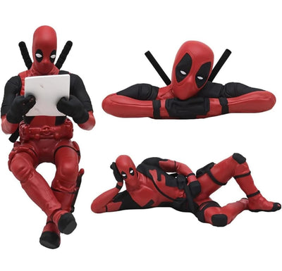 3PC Deadpool Action Figure PVC Model Universal Decorative for Car Dashboard, Office Desk, Home Decor, Unique Action Marvel Figure